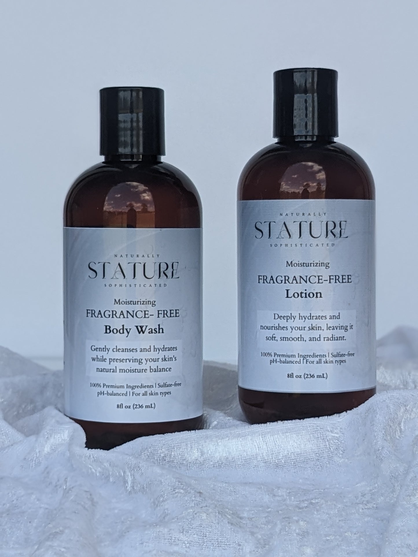 Fragrance-Free Body Wash + Lotion Bundle