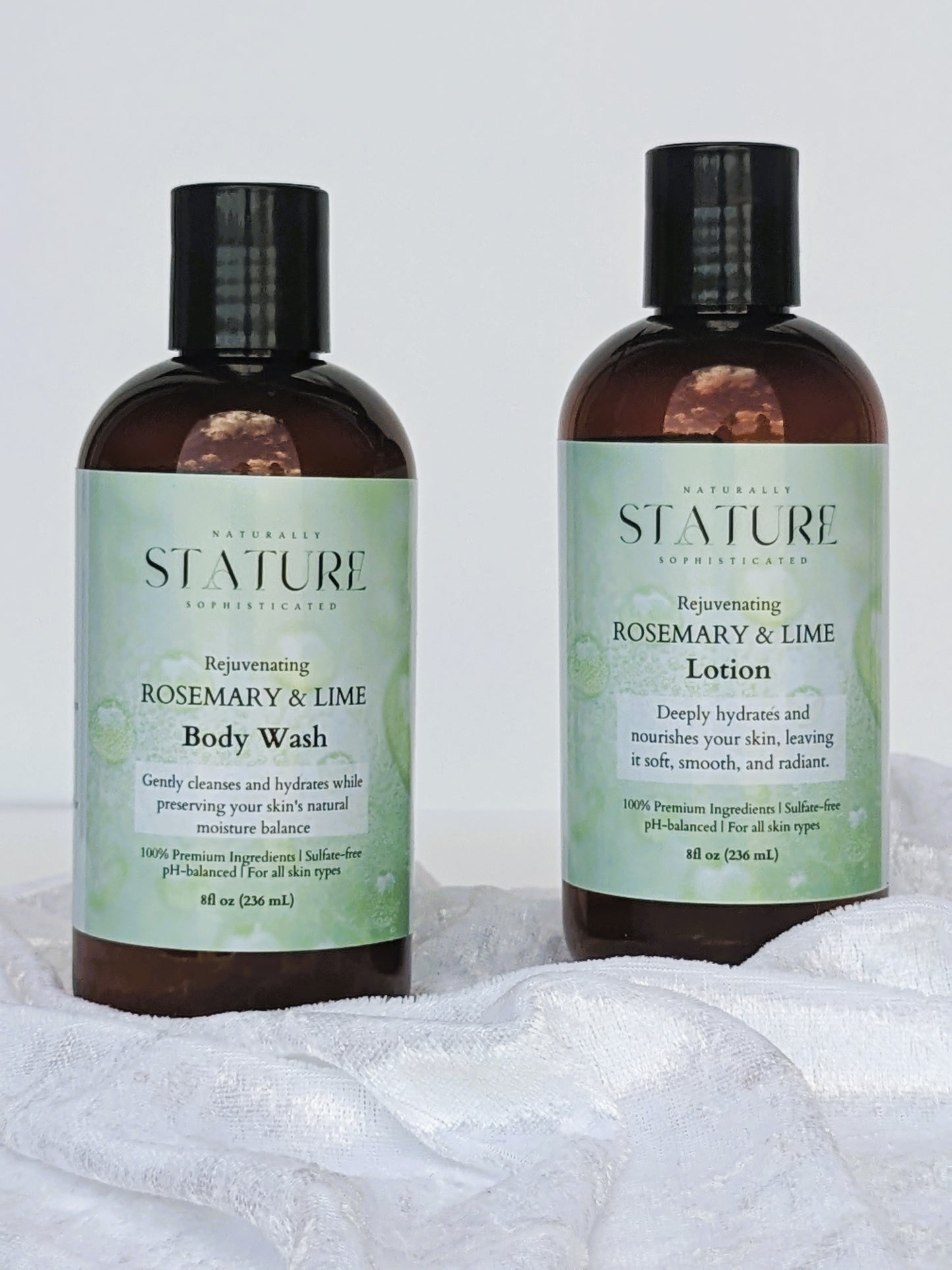 Rosemary & Lime Body Wash + Lotion Bundle