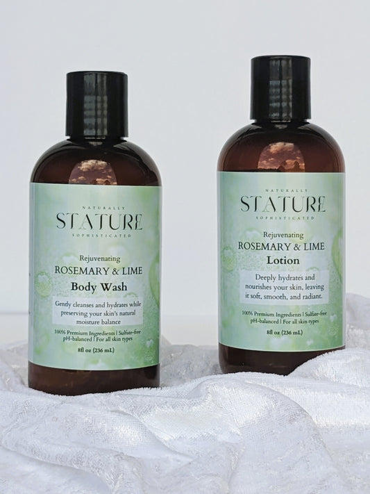 Rosemary & Lime - Body Wash and Lotion